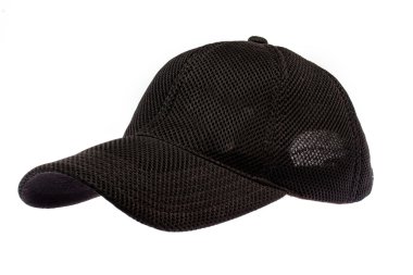 Beyaz arkaplanda izole edilmiş şapka.