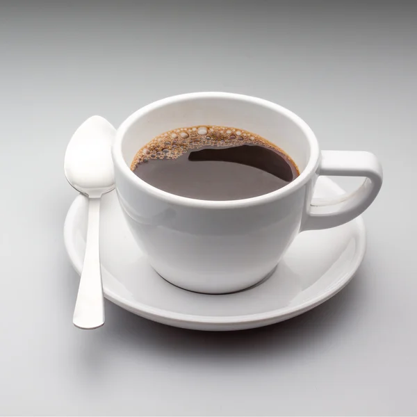 Kaffeetasse auf isoliertem Hintergrund — Stockfoto