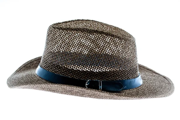 Летняя соломенная шляпа — стоковое фото