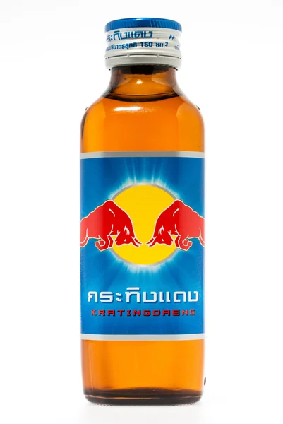 Таиланд, Бангкок - 21 мая 2014 года: бутылка Red Bull Energy Drin — стоковое фото