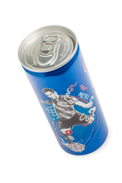 Tailandia, Bangkok - 24 de mayo de 2014: Pepsi lata sobre fondo blanco . —  Fotos de Stock