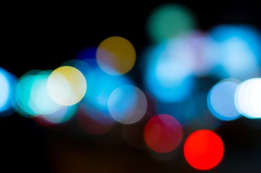 gece ışıklar şehir