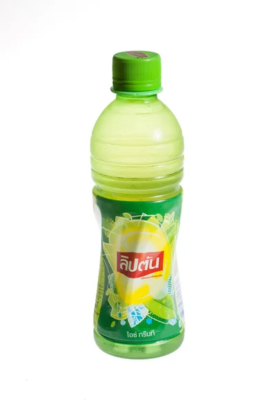 Thailand, Bangkok - July 23, Lipton Ice Tea drink in a bottle is — Stock Photo, Image