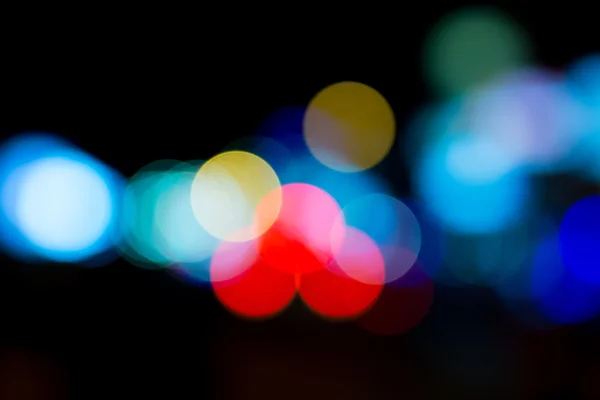Night lights i staden — Stockfoto