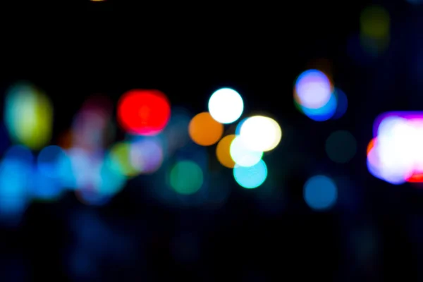 Gece ışıklar şehir — Stok fotoğraf