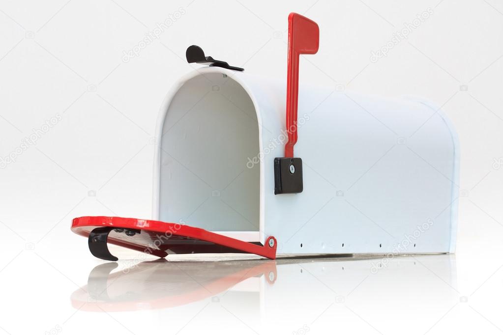 White mailbox