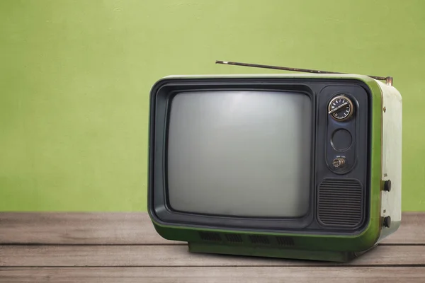 Старий телебачення — стокове фото