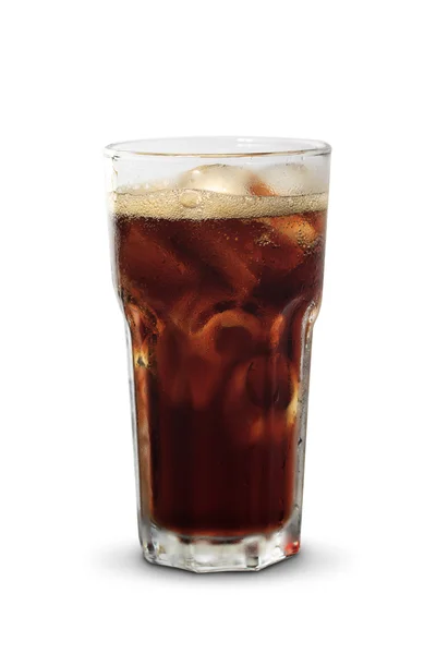 Glas cola — Stockfoto