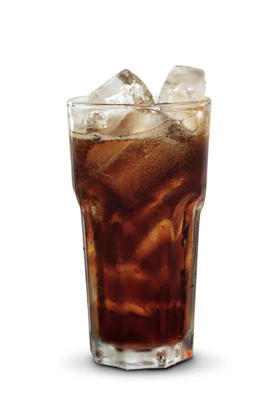 Glas Cola — Stockfoto