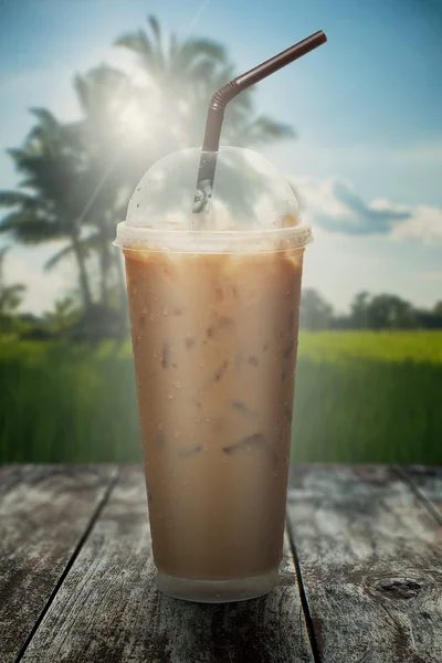 Eiskaffee — Stockfoto