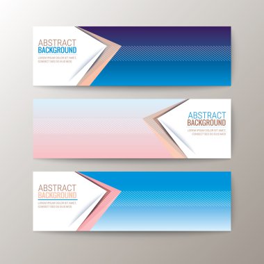 Soyut üçgen şekil desen arka plan ile afiş şablon