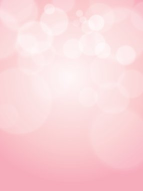 Pembe tasarlamak vektör Bokeh arka plan yumuşak odak