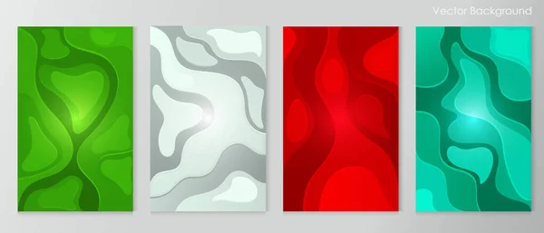 Fundo Vetorial Abstrato Fundo Moderno Para Capas Convites Cartazes Banners — Vetor de Stock