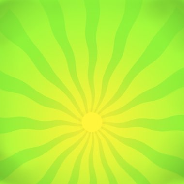 arka planda parlıyor