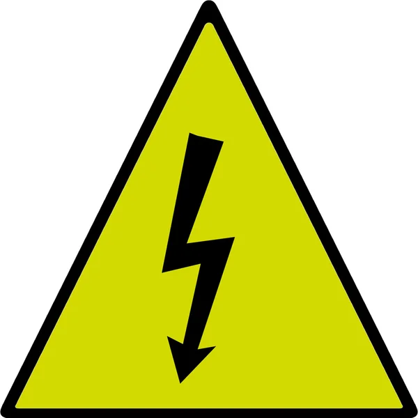 Risk för elektriska stötar — Stockfoto