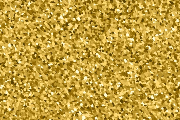 Gold-Glitzer-Textur-Vektor. — Stockvektor