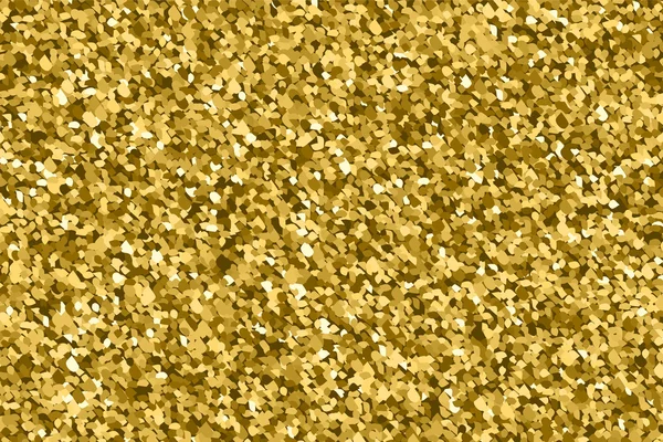 Gold glitter textuur vector. — Stockvector