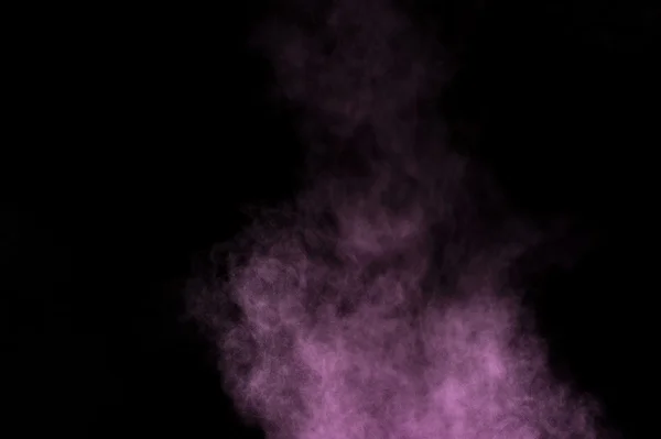 Фіолетовий порошок вибух . — стокове фото