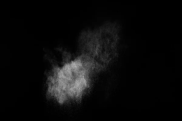 Abstract white powder explosion — Stock Photo, Image