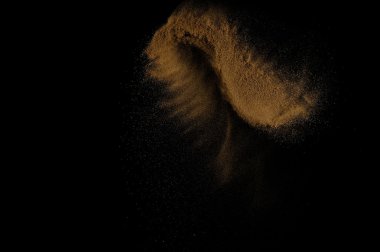 Soyut toprak patlama.