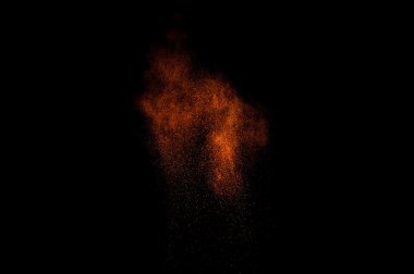 Portakal tozu patlama.