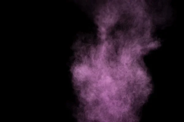 Explosión de polvo púrpura . —  Fotos de Stock
