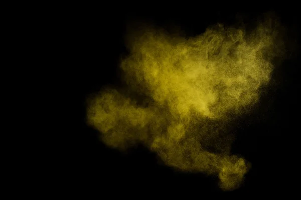 Explosion de poudre jaune . — Photo