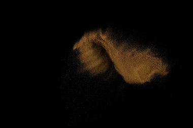 Soyut toprak patlama.