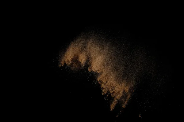 Explosão de areia isolada  . — Fotografia de Stock