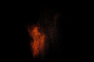 Portakal tozu patlama.