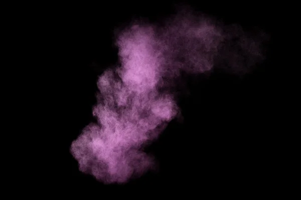 Explosão de pó roxo . — Fotografia de Stock