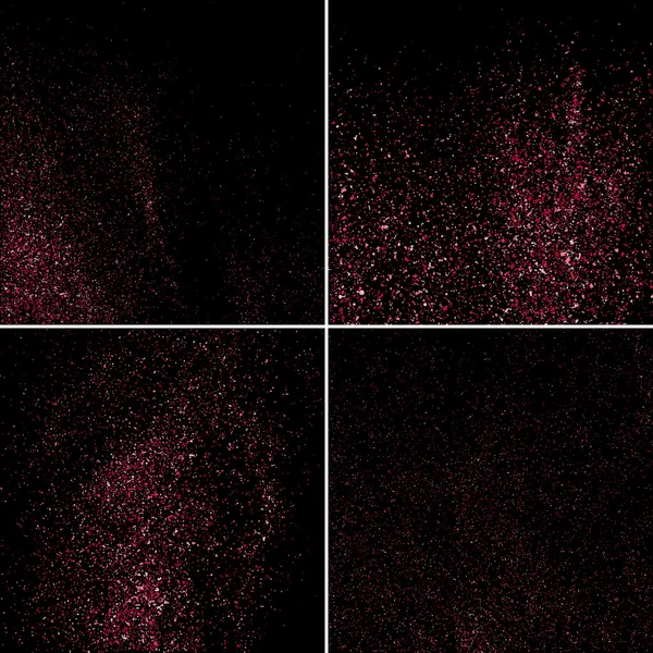 Explosão cor-de-rosa de confete. Definir textura vetorial . —  Vetores de Stock