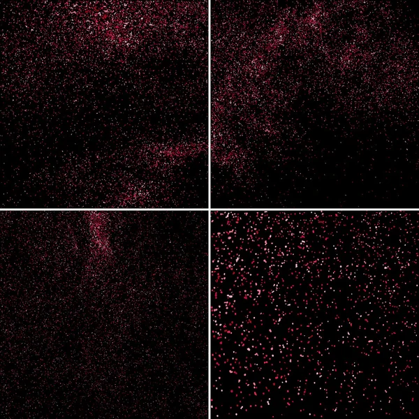 Explosão cor-de-rosa de confete. Definir textura vetorial . —  Vetores de Stock