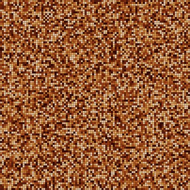 Kahve renkli mozaik doku vektör.