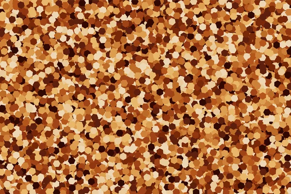 Coffee color granule  texture vector. — Stock Vector