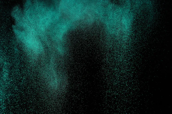 アクアマリン粉塵爆発 — ストック写真