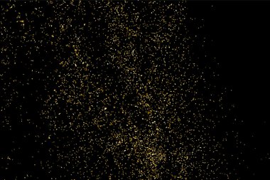 Altın glitter doku vektör.