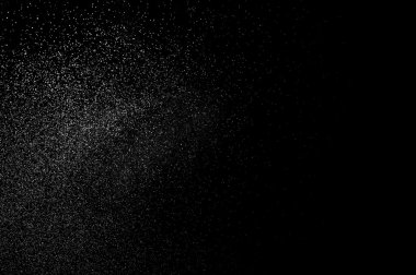 Siyah arkaplanda soyut su sıçramaları.