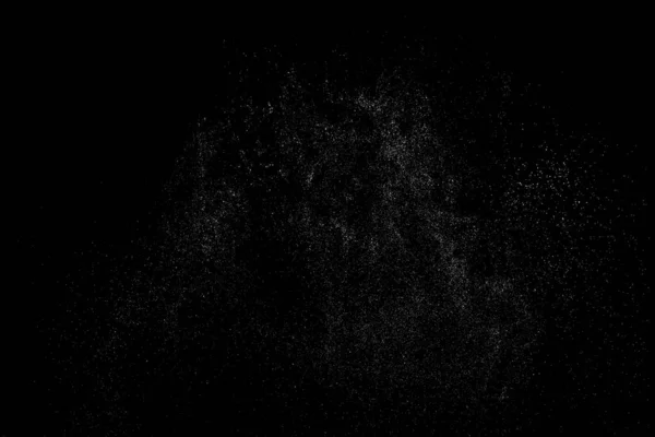 Texture Granuleuse Blanche Tourmentée Revêtement Poussière Texturé Particules Sonores Grain — Image vectorielle