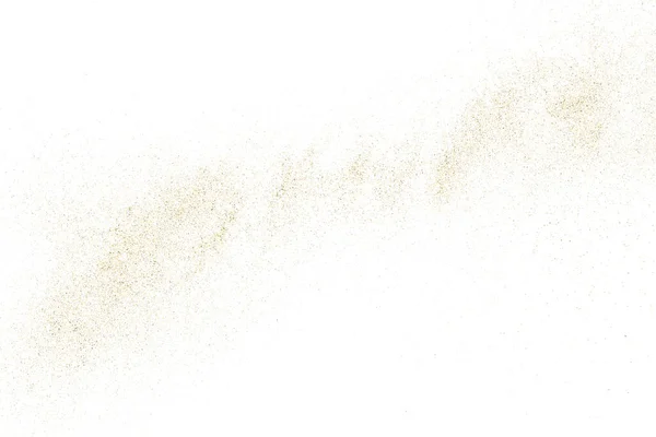 金光闪闪的纹理孤立在白色上 琥珀颗粒的颜色 庆祝背景 Confetti的黄金爆炸设计元素 数字生成的图像 病媒说明 Eps — 图库矢量图片