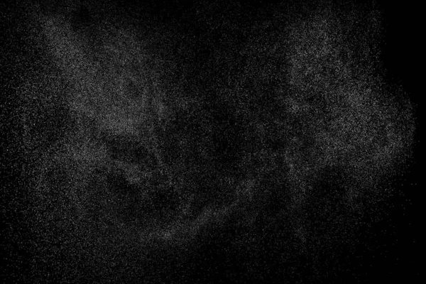 Texture Granuleuse Blanche Tourmentée Revêtement Poussière Texturé Particules Sonores Grain — Image vectorielle