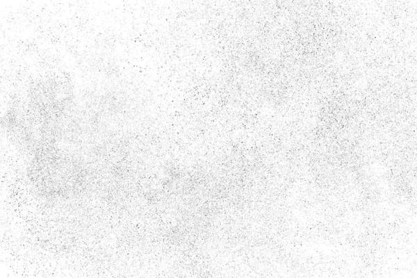 Texture Noire Perturbée Texture Graineuse Foncée Sur Fond Blanc Revêtement — Image vectorielle