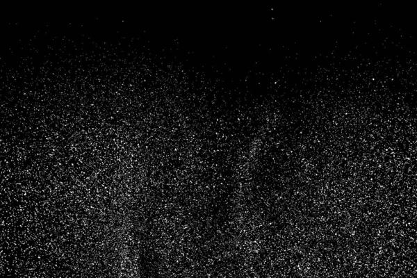 Texture Granuleuse Blanche Tourmentée Revêtement Poussière Texturé Particules Sonores Grain — Image vectorielle