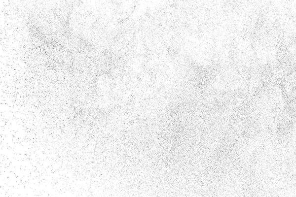 Textura Negra Angustiada Textura Granulada Oscura Sobre Fondo Blanco Superposición — Vector de stock