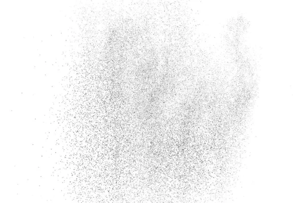 Texture Noire Perturbée Texture Graineuse Foncée Sur Fond Blanc Revêtement — Image vectorielle