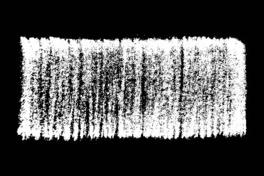 Siyah arkaplana tebeşirle çizilmiş el yazısı. Tek renkli leke elementi. Dijital olarak oluşturulmuş görüntü. Vektör illüstrasyonu, Eps 10.