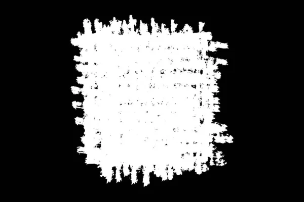 Krabbel Hand Getekend Krijt Zwarte Achtergrond Monochrome Vlek Element Digitaal — Stockvector