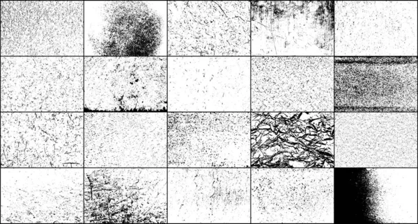 Vector Set Grunge Tasarım Elementleri. Siyah ve Beyaz Gürültü. Grainy Dokusunu Ört. Görüntü, Eps 10.