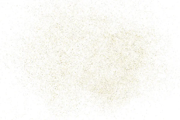 Textura Brillo Dorado Aislada Blanco Color Las Partículas Ámbar Antecedentes — Archivo Imágenes Vectoriales