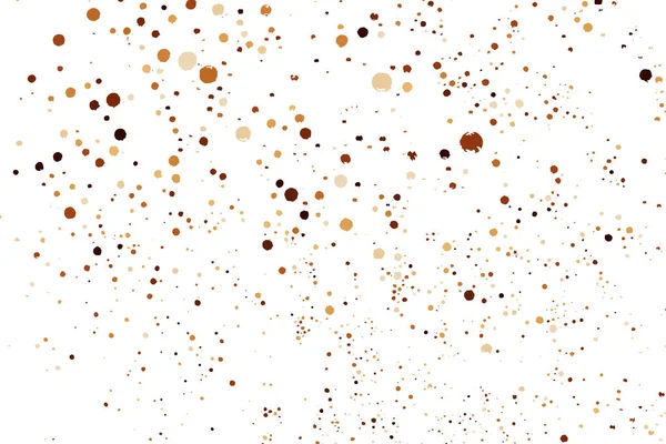 Кольорова Текстура Зерна Кави Ізольована Білому Тлі Шоколадні Відтінки Confetti — стоковий вектор